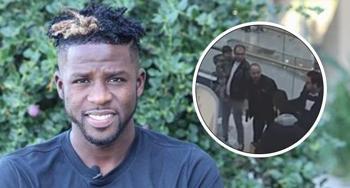 Papy Djilobodji'nin korku dolu anları! AVM'de silahlı tartışma