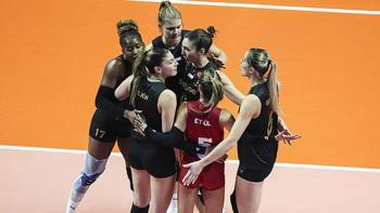 Galatasaray evinde set vermeden kazandı