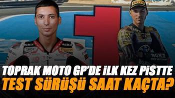 Toprak Moto GP'te pistte: Test sürüşü ne zaman?