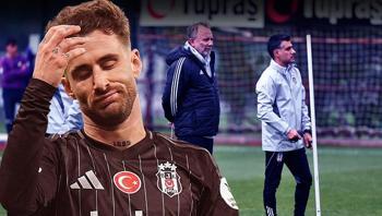 Beşiktaş'ta Rafa Silva idmanda yine yok