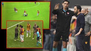 Göztepe - Kocaelispor maçında kırmızı kart gerginliği!