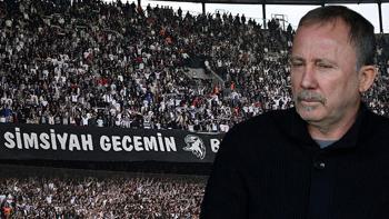 Beşiktaş tribünlerinden maç sonu olay tepki