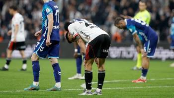 Beşiktaş öne geçtiği maçta yine puan kaybetti