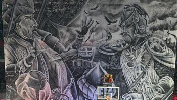 Skandal pankarta 40 bin Euro ceza