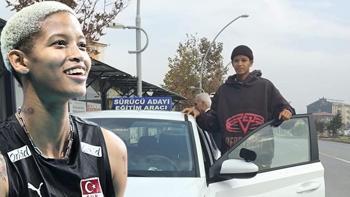 Melissa Vargas ehliyetini Malatya'dan aldı