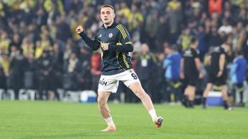 Kerem için özel bir akşam, tribünler ilk onu çağırdı