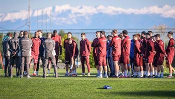 Trabzonspor, Göztepe maçı hazırlıklarına başladı