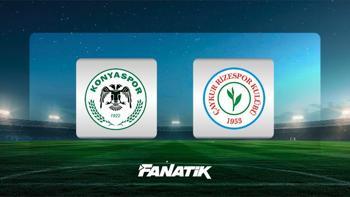 Süper Lig: Konyaspor-Rizespor