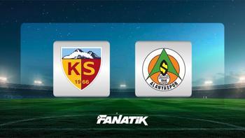 Süper Lig: Kayserispor-Alanyaspor