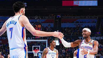 OKC Thunder, Shai ve Holmgren ikilisiyle kazandı