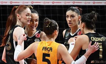 Haftanın derbisinde kazanan VakıfBank.
