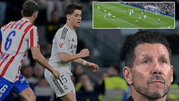 Arda Güler, Atletico taraftarlarının aklını aldı!