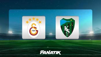 Galatasaray - Kocaelispor (İlk 11'ler)