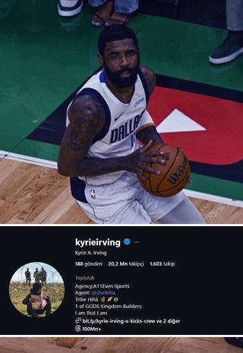 Kyrie Irving'den Filistin'e destek: Instagram'ı salladı