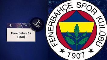 Fenerbahçe'nin Şampiyonlar Ligi'ndeki muhtemel rakipleri belli oldu!