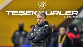 Erling Moe, Kayserispor'dan ayrıldı