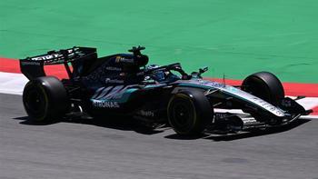 İspanya GP'sinde pole George Russell'ın