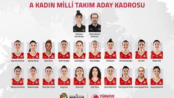 Potanın Perileri'nin Dünya Kupası aday kadrosu belli oldu