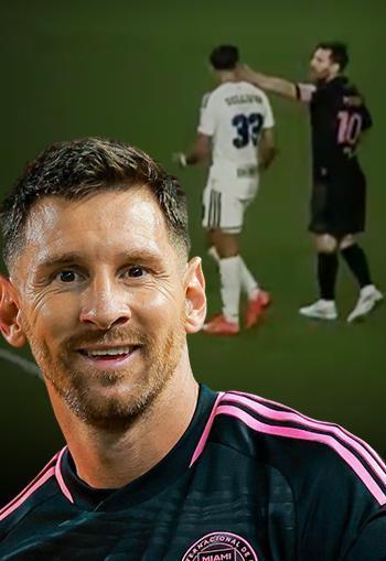 Rakibine tokat atan Lionel Messi'ye MLS'den ceza!