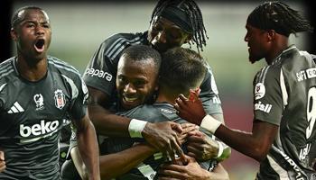 Yıldızlar sahne aldı, Beşiktaş deplasmanda 3 puanı 3 golle aldı! Antalyaspor - Beşiktaş maçı sonucu: 1-3