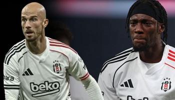 Beşiktaş'ta Rizespor maçı öncesi gözler Abraham ve Cerny’de!