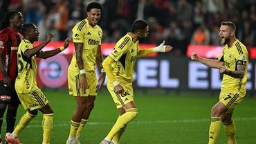 Gaziantep FK - Fenerbahçe maçı sonucu: 0-4