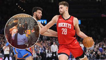 Alperen Şengün, Toronto maçı öncesi Türk taraftarlarla bir araya geldi