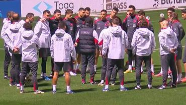 A Milli Takım, Bulgaristan ve İspanya maçı hazırlıklarına başladı