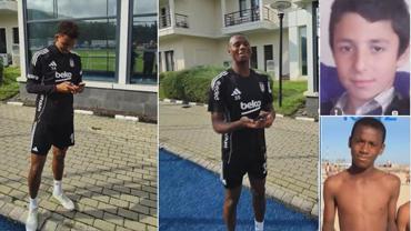 Beşiktaşlı futbolcular o fotoğrafları görünce şaşkına döndüler