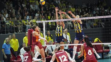 Fenerbahçe Medicana - Galatasaray Daikin maç sonucu: 3-2