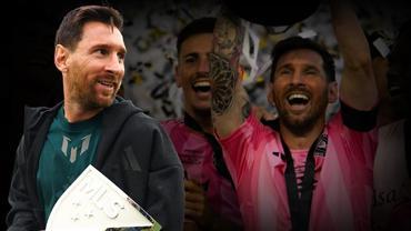 Lionel Messi, Amerika'da MVP seçildi! Ödülünü aldı