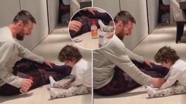 Leo ve Ciro Messi'nin keyifli anları