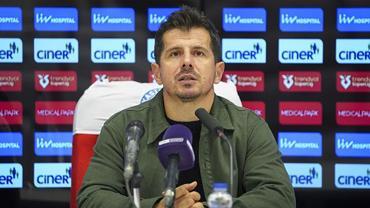 Kasımpaşa Teknik Direktörü Emre Belözoğlu: Net galibiyetler alacağımızı düşünüyorum