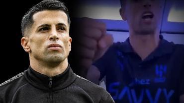 Joao Cancelo uçakta taraftar ile tartıştı! Kameraya müdahale etti