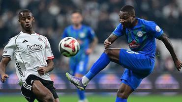 Beşiktaş – Çaykur Rizespor maçı sonucu 1-0