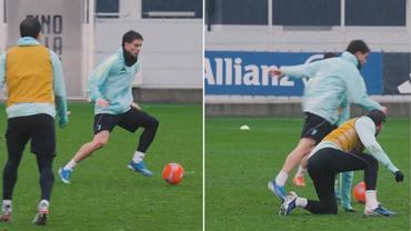 Kenan Yıldız muhteşem bir golle antrenmanda şov yaptı!