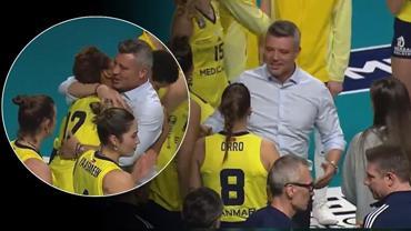 Fenerbahçe Başkanı Sadettin Saran sahaya inerek takımını kutladı