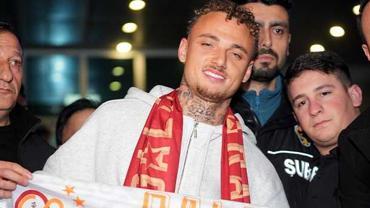 Galatasaray'ın yeni transferi Noa Lang, İstanbul'da