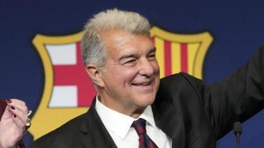 Joan Laporta başkanlığı kazandı ve dansını etti! O anlar gündem oldu