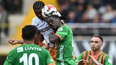 Alanyaspor - Trabzonspor maçı sonucu: 1-1