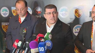 Kayserispor Başkanı Nurettin Açıkalın'dan istifa açıklaması