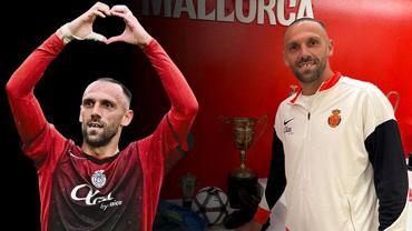 La Liga'da Mallorca tarihine geçen Vedat Muriqi kramponlarını ölümsüzleştirdi