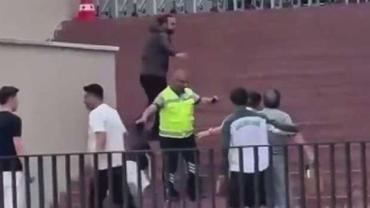 Lucas Torreira'ya yapılan saldırıya ait yeni görüntüler ortaya çıktı