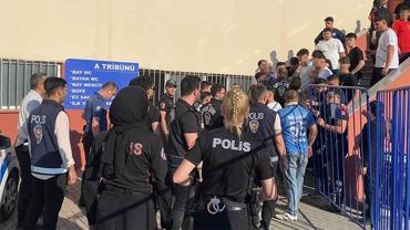 Amatör maçta ortalık karıştı: 2 gözaltı