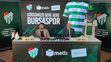 Bursaspor, 70 milyonluk sponsorluğuna imza attı