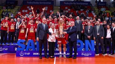 Galatasaray, Voleybol Erkekler AXA Sigorta Şampiyonlar Kupası'nı aldı