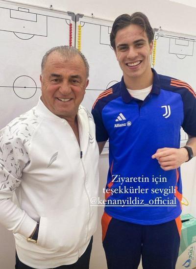 Fatih Terim ile Kenan Yıldız bir araya geldi: Sosyal medya yıkıldı