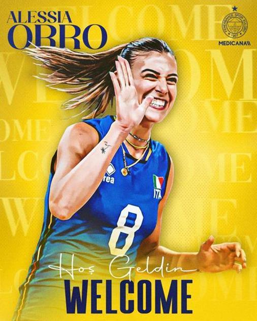 Fenerbahçenin yeni transferi Alessia Orro Beni fena halde gaza getirdiler