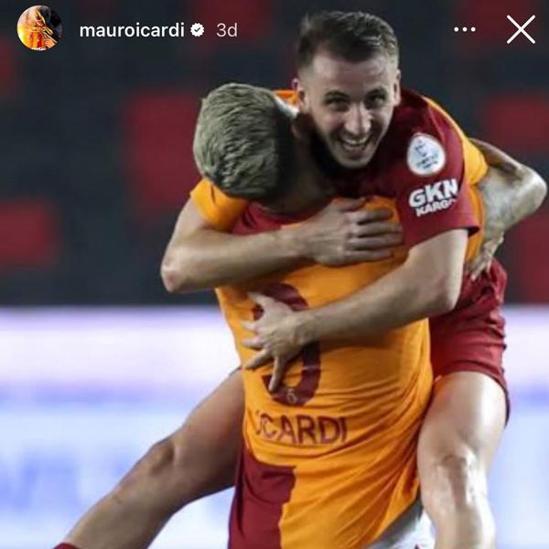 Icardiden Mourinhonun gönderilmesinin ardından olay paylaşım
