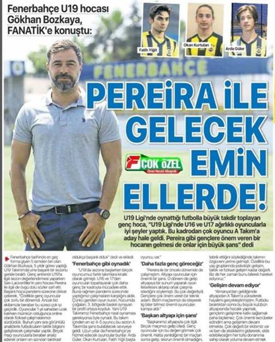Gökhan Bozkaya Fenerbahçenin tarihi ilkleri başarma hikayesi | Arda Güler sözleri